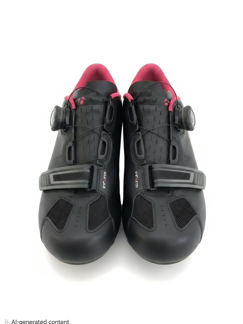 Women's Road Cycling Shoes Bontrager - Black with Pink Lining